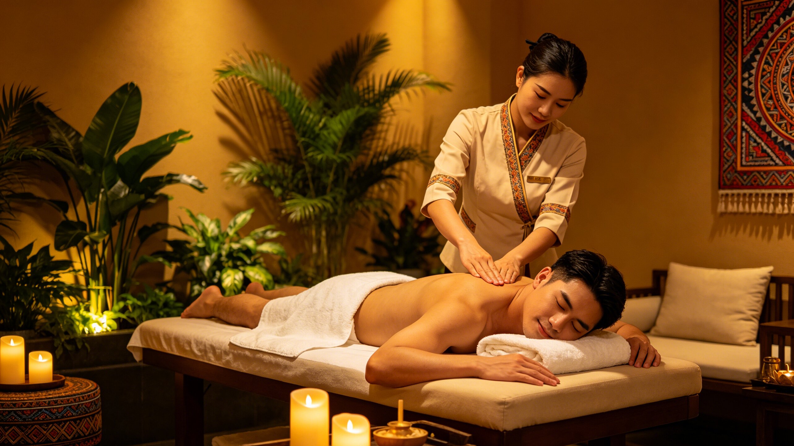 Authentic Chinese in-room hotel massage in Nanning with professional therapist